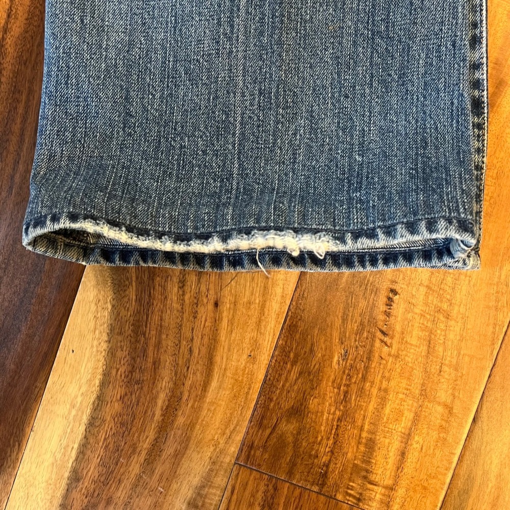Citizens of Humanity Jagger Bootcut Jeans Mens 38x31 Blue Medium Wash Z-Fly 609 - Picture 16 of 16